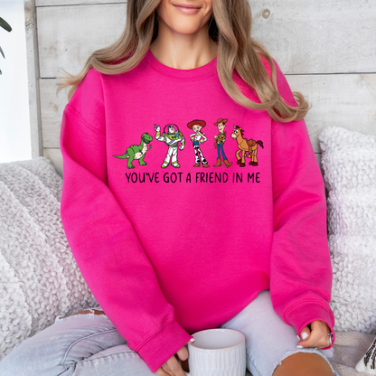 Adult Anti bullying day Crewneck - You got a friend in me