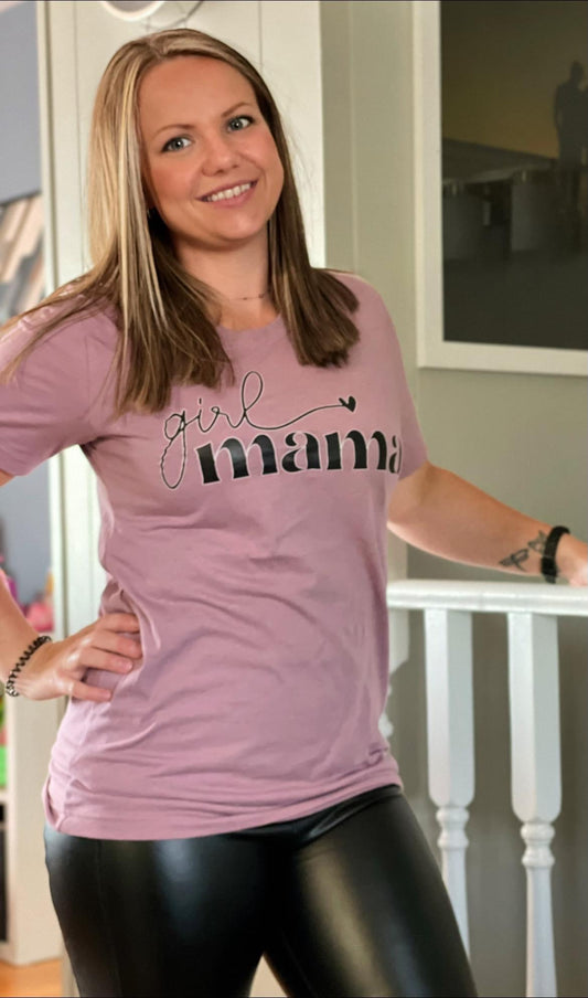 Girl mama t shirt