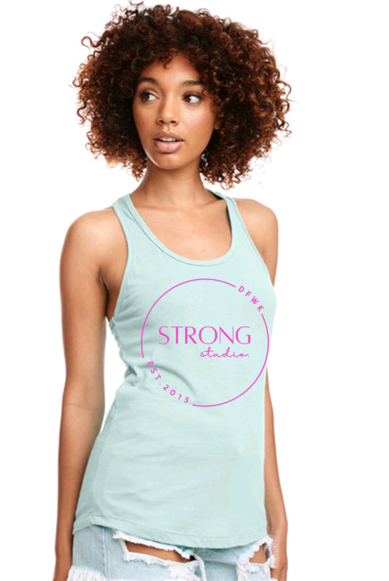 The strong studio tank top