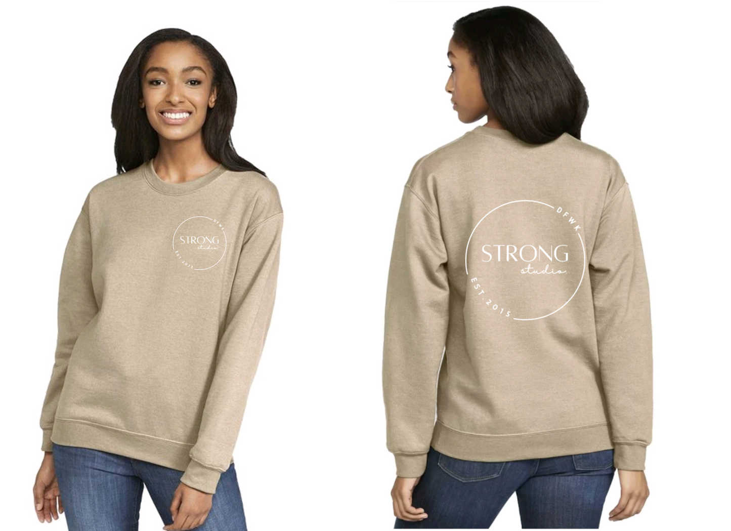 The strong studio Crewneck