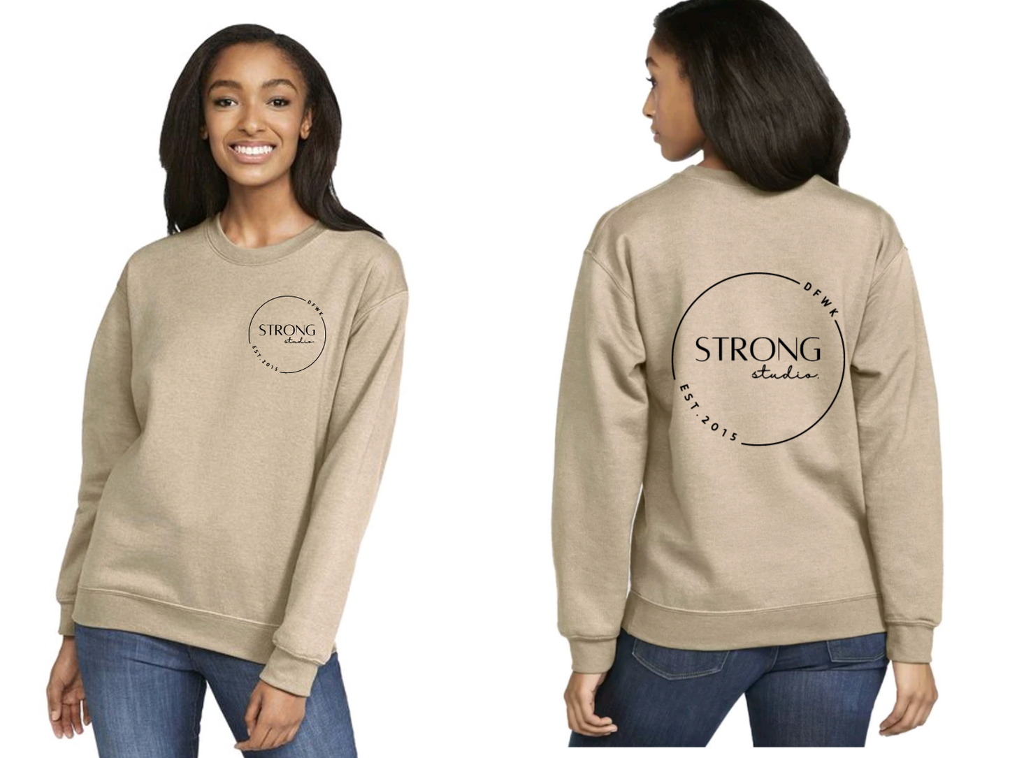 The strong studio Crewneck