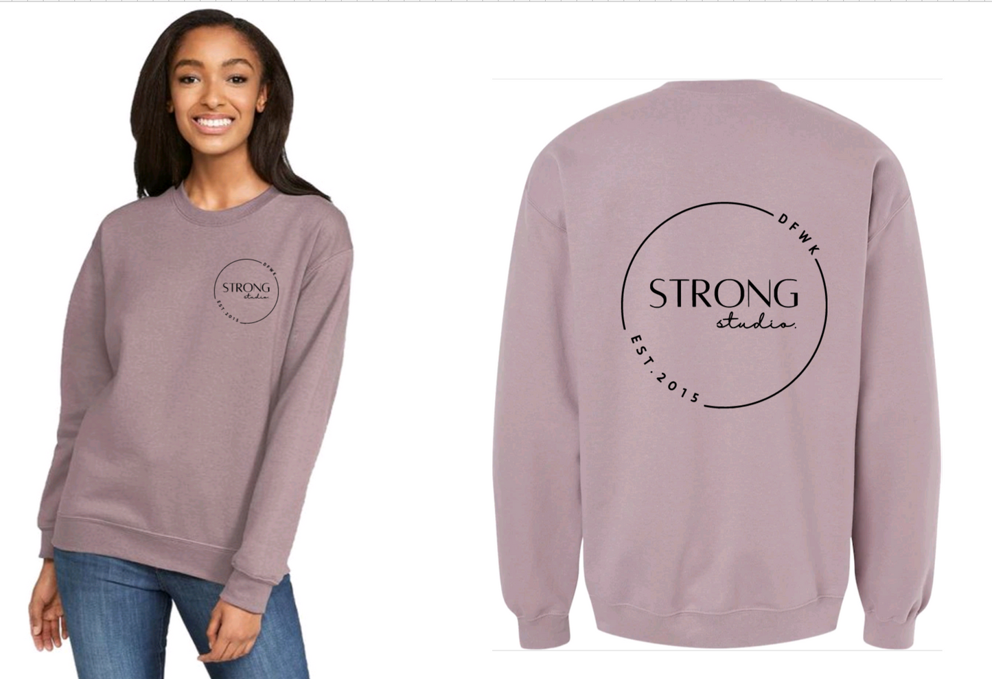 The strong studio Crewneck