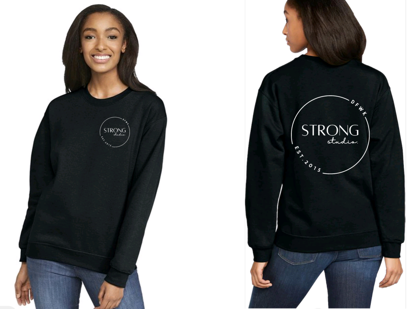 The strong studio Crewneck