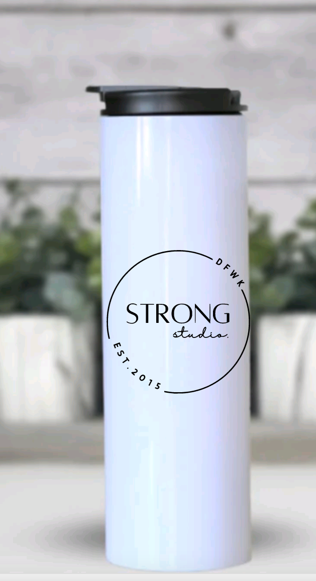 The strong studio leak proof coffee mug/water tumbler